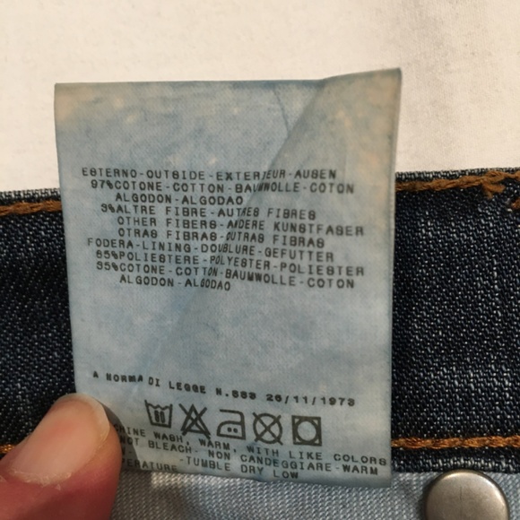 ROBERTO CAVALLI Just Cavalli Sz 30 Mens Blue Jeans - Picture 10 of 10